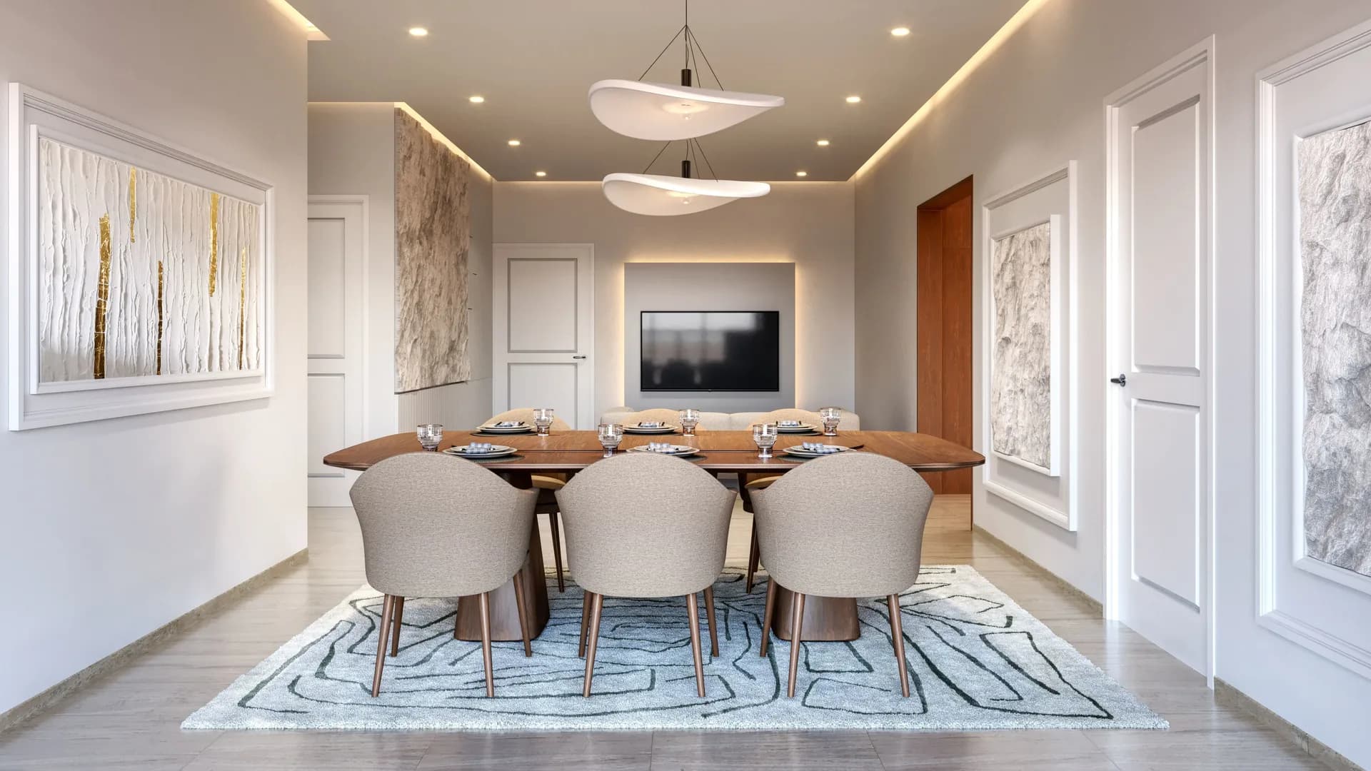 Expansive Living & Dining