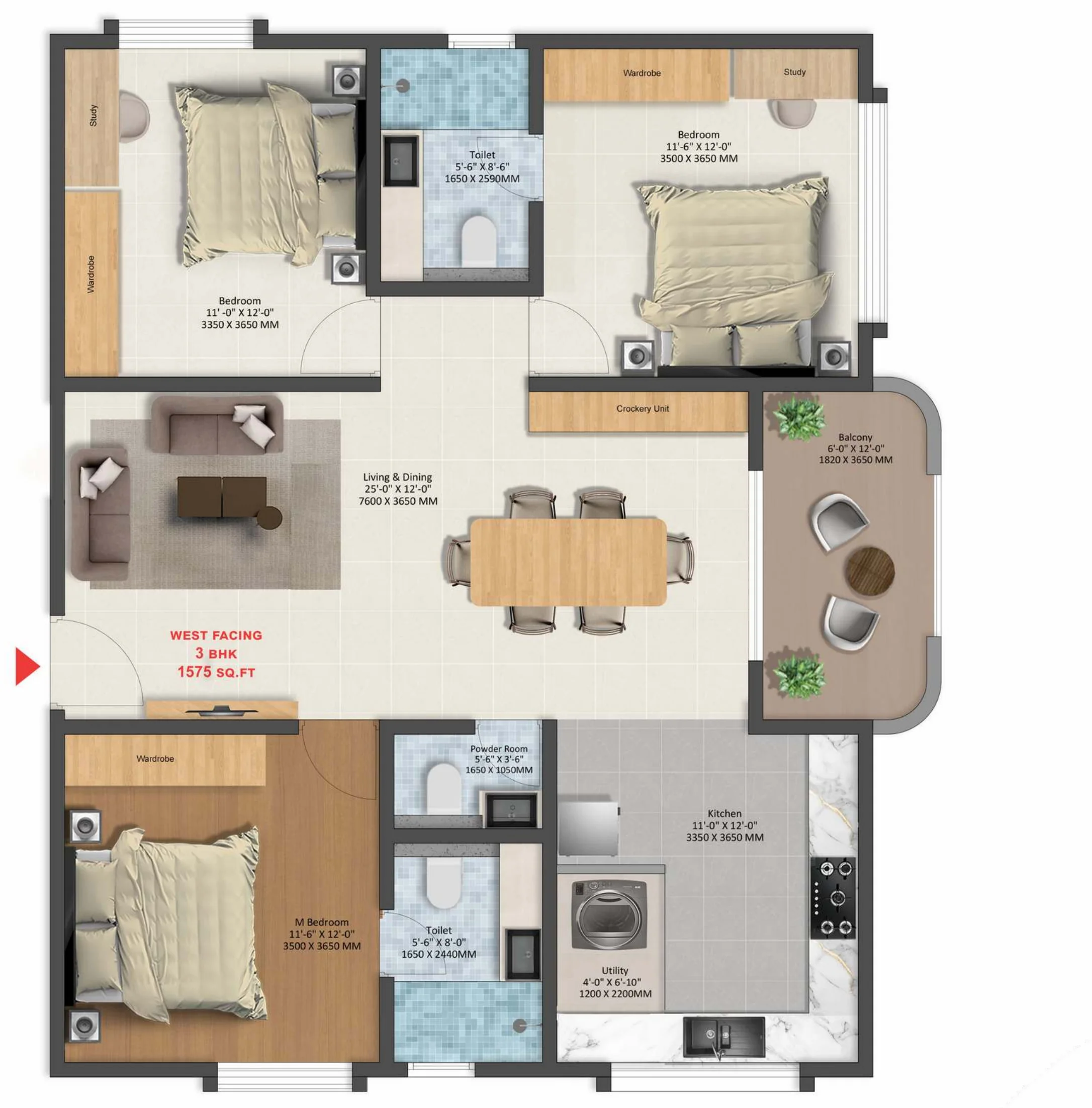 100% Vastu Compliant